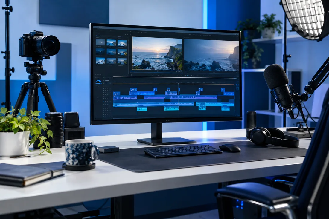 A digital content production studio